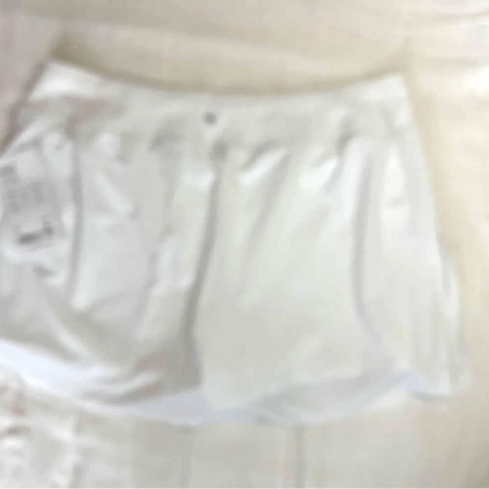 NWT Athleta White Fast Route Run Skort Women’s Size Large Tennis Running